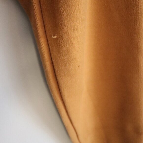 Vntg Ban Lon Sz L Men's Brown Tight Knit Turtleneck Stretch Long Sleeve Sweater - Picture 9 of 11